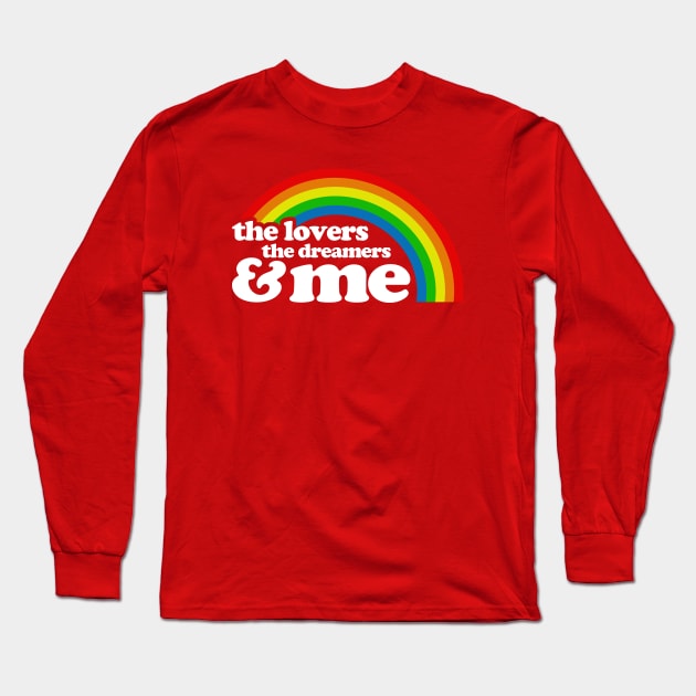 Rainbow Connection Long Sleeve T-Shirt by PopCultureShirtsKJ